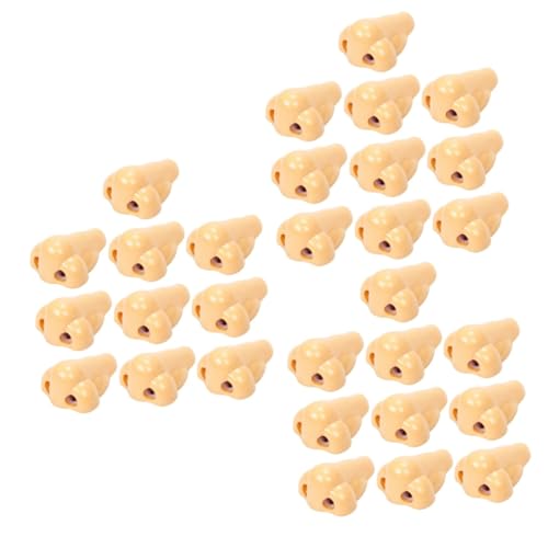 DOITOOL 3 Sätze Bleistiftspitzer Party Lustiger Nasenspitzer Klassenlehrer Belohnt Preise Schulmaterial Für Süße Schulsachen Plastik Yellow 10 Stück * 3 von DOITOOL