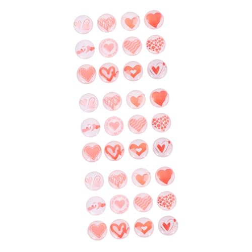 DOITOOL 3 Sätze Cabochons Herzform Diy Schmuckzubehör Für Armbänder Schlüsselanhänger Vielseitige Bastel Elemente Tragbar Und Robust 12 Stücke * 3 DOITOOL 3 Sätze Cabochons Herzform Diy Schmuckzubehör Für Armbänder Schlüsselanhänger Vielseitige Bastel Elemente Tragbar Und Robust 12 Stücke * 3 von DOITOOL
