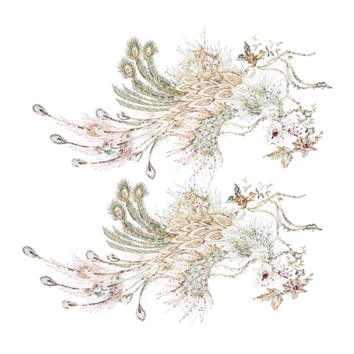DOITOOL 3 Sätze Chinesische Tier Stickerei Patches Applikationen Für Diy Kleidung Hochwertige Leicht Anzunähende Stoffaufnäher Für Mode Und Bastelarbeiten Tiermotive Für 2 Stücke * 3 DOITOOL 3 Sätze Chinesische Tier Stickerei Patches Applikationen Für Diy Kleidung Hochwertige Leicht Anzunähende Stoffaufnäher Für Mode Und Bastelarbeiten Tiermotive Für 2 Stücke * 3 von DOITOOL
