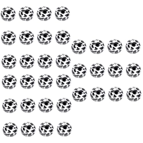 DOITOOL 3 Sätze Cow Print Wooden Beads Diy Bastelperlen Für Schmuckherstellung Armbänder Und Mehr Hochwertige Holzperlen Für Kreative Projekte 100 Stück * 3 DOITOOL 3 Sätze Cow Print Wooden Beads Diy Bastelperlen Für Schmuckherstellung Armbänder Und Mehr Hochwertige Holzperlen Für Kreative Projekte 100 Stück * 3 von DOITOOL
