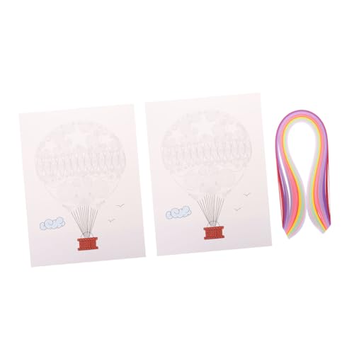 DOITOOL 3 Sätze DIY Quilling Papierstreifen Set Bunt Leichtes Tragbares Scrapbook Bastelset für Anfänger und Profis Vielseitig für Heimdekoration und Kreative Papierkunst für Schule und von DOITOOL