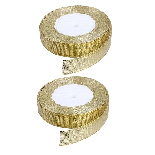 DOITOOL 3 Sätze Dekoratives Glänzendes Geschenkband Breit Für Diy Hochzeiten Und Festliche Anlässe 2 Rollen * 3 von DOITOOL