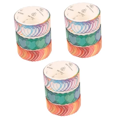 DOITOOL 3 Sätze Dekoratives Washi Tape Für Scrapbooking Und Diy Handgefertigte Klebebänder Für Planer Und Notizbücher Stilvolle Gestaltung Für Projekte 3 Rollen * 3 DOITOOL 3 Sätze Dekoratives Washi Tape Für Scrapbooking Und Diy Handgefertigte Klebebänder Für Planer Und Notizbücher Stilvolle Gestaltung Für Projekte 3 Rollen * 3 von DOITOOL