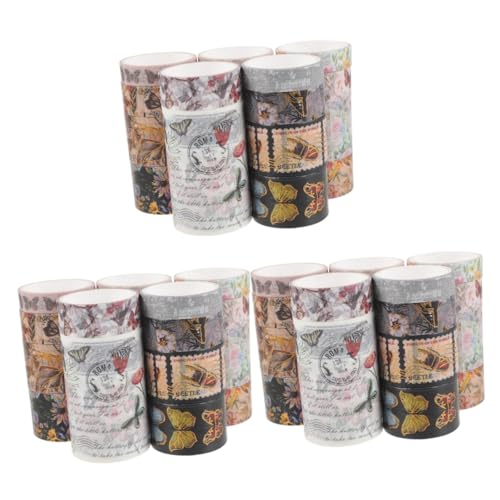 DOITOOL 3 Sätze Diy Dekorative Klebebänder Blumendesign Bastel Und Scrapbooking Tape Notizbücher Und Projekte Vielseitig Einsetzbar 17 Rollen * 3 DOITOOL 3 Sätze Diy Dekorative Klebebänder Blumendesign Bastel Und Scrapbooking Tape Notizbücher Und Projekte Vielseitig Einsetzbar 17 Rollen * 3 von DOITOOL