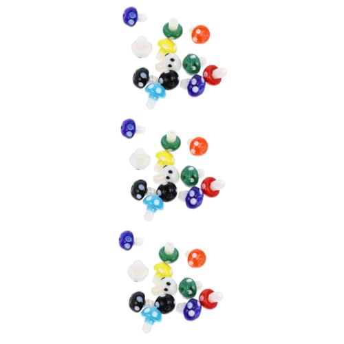 DOITOOL 3 Sätze Diy Handgefertigte Pilzperlen Bunte Glasperlen für Schmuckherstellung Hochwertige Bastelperlen für Kreative Designs und Zubehör für Armbänder Ohrringe und Mehr DOITOOL 3 Sätze Diy Handgefertigte Pilzperlen Bunte Glasperlen für Schmuckherstellung Hochwertige Bastelperlen für Kreative Designs und Zubehör für Armbänder Ohrringe und Mehr von DOITOOL