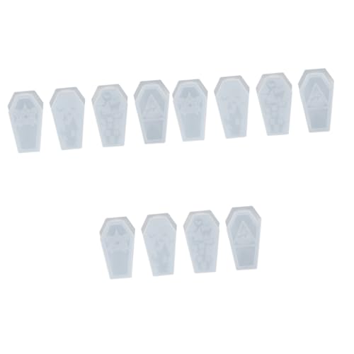 DOITOOL 3 Sätze Diy Kristall Epoxidharz Formen Set Teiliges Silikonmould Für Halloween Dekoration Coffin Förmige Schmuckboxen Langlebig Und Benutzerfreundlich Für Kreative 4 Stück * 3 DOITOOL 3 Sätze Diy Kristall Epoxidharz Formen Set Teiliges Silikonmould Für Halloween Dekoration Coffin Förmige Schmuckboxen Langlebig Und Benutzerfreundlich Für Kreative 4 Stück * 3 von DOITOOL