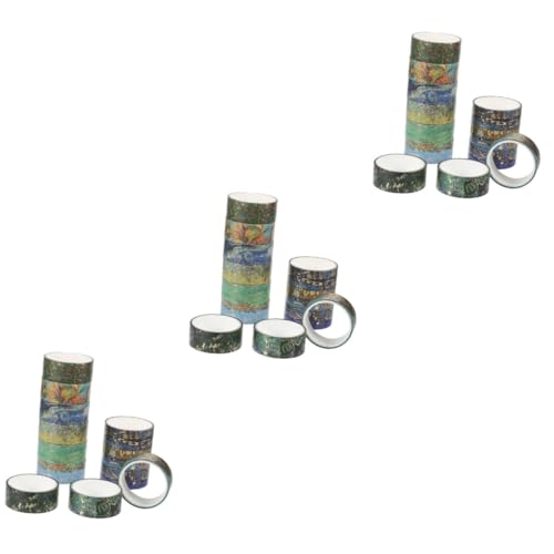 DOITOOL 3 Sätze Diy Washi Tapes Dekorative Klebebänder Für Scrapbooking Handbücher Fotoalben Multifunktionale Und Vielseitige Klebebänder Für Bastelprojekte 12 Rollen * 3 DOITOOL 3 Sätze Diy Washi Tapes Dekorative Klebebänder Für Scrapbooking Handbücher Fotoalben Multifunktionale Und Vielseitige Klebebänder Für Bastelprojekte 12 Rollen * 3 von DOITOOL