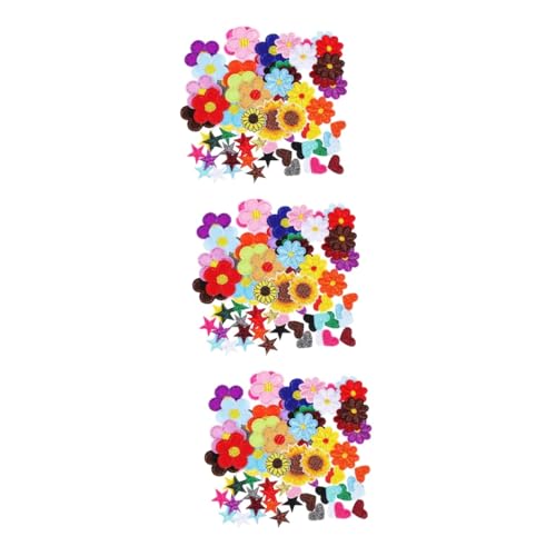 DOITOOL 3 Sätze Farbenfroher Gestickter Stofffleck Einfügen Sortiert Applikationen Patches Für Hüte Stoffflicken Für Kleidung Flecken Süße Patches Zum Aufnähen Bunt Stickgarn 71 Stück * 3 DOITOOL 3 Sätze Farbenfroher Gestickter Stofffleck Einfügen Sortiert Applikationen Patches Für Hüte Stoffflicken Für Kleidung Flecken Süße Patches Zum Aufnähen Bunt Stickgarn 71 Stück * 3 von DOITOOL