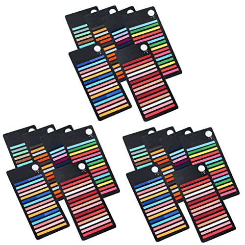 DOITOOL 3 Sätze Farbige Haftnotizen Farbige Registerkarten Klebrige Indexregisterkarten Satz Klebestreifen Lektüre Klebriger Aufkleber Seitenregisterkarten Kleben Das Haustier 6 Stück * 3 DOITOOL 3 Sätze Farbige Haftnotizen Farbige Registerkarten Klebrige Indexregisterkarten Satz Klebestreifen Lektüre Klebriger Aufkleber Seitenregisterkarten Kleben Das Haustier 6 Stück * 3 von DOITOOL