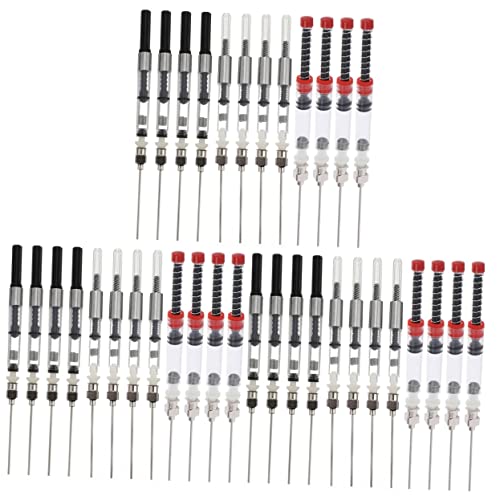 DOITOOL 3 Sätze Füllfederhalter Tintenkonverter Teilig Tragbar Und Leicht Einfache Handhabung Für Müheloses Nachfüllen Von Hochwertiges Und Edelstahlmaterial Für Verschiedene 12 Stück * 3 von DOITOOL