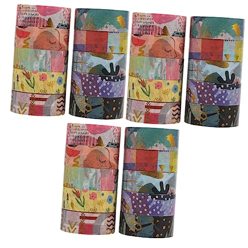 DOITOOL 3 Sätze Geometrisches Washi Tape Dekoratives Klebeband Diy Handwerk Und Scrapbooking Für Journals Und Kreative Projekte 10 Rollen * 3 DOITOOL 3 Sätze Geometrisches Washi Tape Dekoratives Klebeband Diy Handwerk Und Scrapbooking Für Journals Und Kreative Projekte 10 Rollen * 3 von DOITOOL
