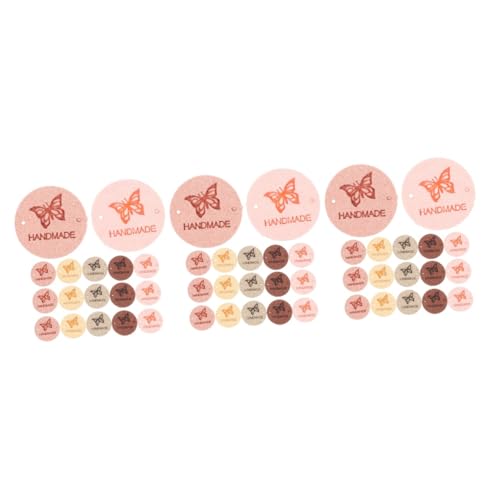 DOITOOL 3 Sätze Handgemachte Aufnäh Labels Für Diy Kleidung Etiketten Zum Annähen Für Mode Taschen Schals Und Mützen Für Nähprojekte Und Persönliche Markenbildung 50 Stück * 3 DOITOOL 3 Sätze Handgemachte Aufnäh Labels Für Diy Kleidung Etiketten Zum Annähen Für Mode Taschen Schals Und Mützen Für Nähprojekte Und Persönliche Markenbildung 50 Stück * 3 von DOITOOL