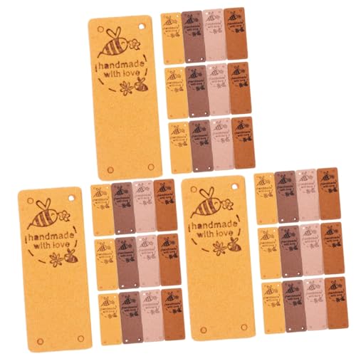 DOITOOL 3 Sätze Handgemachte Kleidungsetiketten Weiche Und Hautfreundliche Drucke Für Diy Modeprojekte 40 Stück * 3 DOITOOL 3 Sätze Handgemachte Kleidungsetiketten Weiche Und Hautfreundliche Drucke Für Diy Modeprojekte 40 Stück * 3 von DOITOOL