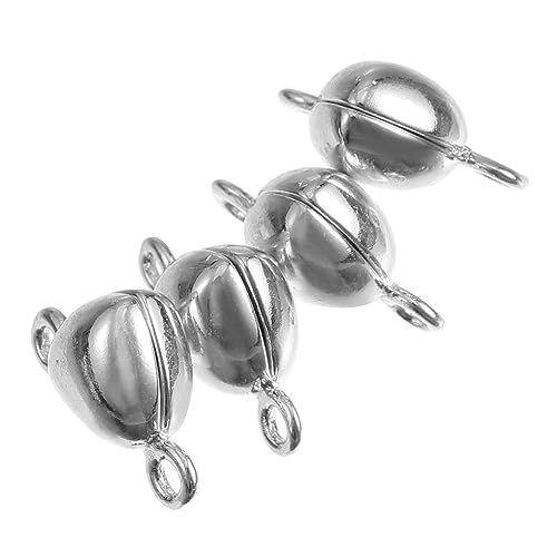 DOITOOL 3 Sätze Herzförmige Magnets Chnalle Schmuck Zubehör Für Verbindungsschnallen Diy-verbindungsschnalle Verbindungsschnalle Liefern Diy Zubehör Silver Legierung 10 Stück * 3 von DOITOOL