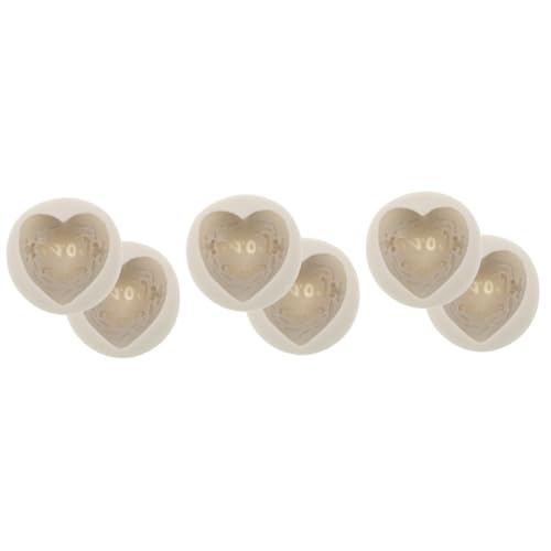 DOITOOL 3 Sätze Herzform Seifenformen Kerzenherstellung Valentinstag Schimmel Herzförmige Silikonform Silikonformen Selber Machen Diy -seifenform Valentinstagsformen Kieselgel 2 Stück * 3 DOITOOL 3 Sätze Herzform Seifenformen Kerzenherstellung Valentinstag Schimmel Herzförmige Silikonform Silikonformen Selber Machen Diy -seifenform Valentinstagsformen Kieselgel 2 Stück * 3 von DOITOOL