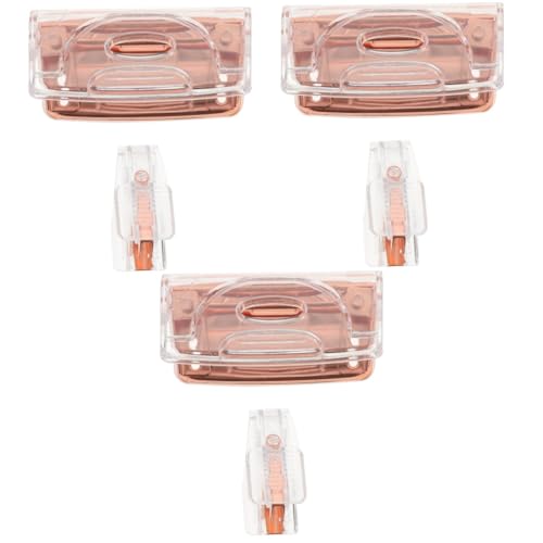 DOITOOL 3 Sätze Hole Punch Nail Picker Hefter Entfernung Schreibwaren Stanzen Puncher Entferner Neugierig Sein Loch Schwer Bürowefter Tag Maker Punch Klammerabzieher Aluminiumlegierung von DOITOOL