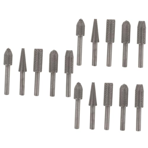 DOITOOL 3 Sätze Holzgravur-werkzeugsatz Stahlfräser-set Gravieren Holzbearbeitung Mahlen Schleifmaschinen Elektrowerkzeuge Stahlgravurbits 45 Stahl Black 5 Stücke * 3 DOITOOL 3 Sätze Holzgravur-werkzeugsatz Stahlfräser-set Gravieren Holzbearbeitung Mahlen Schleifmaschinen Elektrowerkzeuge Stahlgravurbits 45 Stahl Black 5 Stücke * 3 von DOITOOL