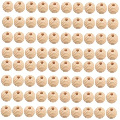 DOITOOL 3 Sätze Holzperlen Für Bastelarbeiten Runde Holzperlen Im Design Für Schmuckherstellung Multifunktionale Diy Für Armbänder Und Andere Projekte 50 Stück * 3 DOITOOL 3 Sätze Holzperlen Für Bastelarbeiten Runde Holzperlen Im Design Für Schmuckherstellung Multifunktionale Diy Für Armbänder Und Andere Projekte 50 Stück * 3 von DOITOOL