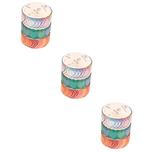DOITOOL 3 Sätze Japanisches Washi Tape Dekorative Bastelband Für Diy Projekte Scrapbooking Und Notizen Vielseitiges Klebeband Für Gestaltung Ohne Rückstände 3 Rollen * 3 DOITOOL 3 Sätze Japanisches Washi Tape Dekorative Bastelband Für Diy Projekte Scrapbooking Und Notizen Vielseitiges Klebeband Für Gestaltung Ohne Rückstände 3 Rollen * 3 von DOITOOL