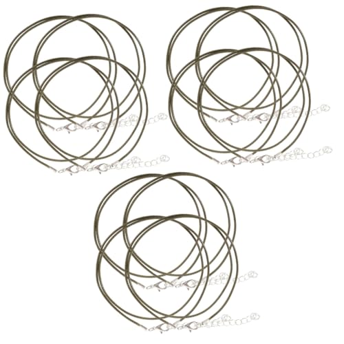 DOITOOL 3 Sätze Kordel Für Vielseitige Schmuck Schnur Für Diy Anhänger Sicher Und Bequem Militärgrün Für Schmuckherstellung Und Projekte 100 Stück * 3 von DOITOOL