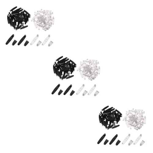 DOITOOL 3 Sätze Kunststoff Schlüsselanhänger Clips Transparente Und Schwarze Clips Für Schlüssel Ausweise Lanyards Bastelprojekte Langlebig Und Vielseitig Einsetzbar 100 Stück * 3 DOITOOL 3 Sätze Kunststoff Schlüsselanhänger Clips Transparente Und Schwarze Clips Für Schlüssel Ausweise Lanyards Bastelprojekte Langlebig Und Vielseitig Einsetzbar 100 Stück * 3 von DOITOOL