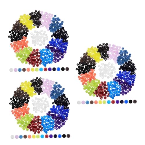 DOITOOL 3 Sätze Kunststoffknöpfe Kleidung Druckknöpfe Zum Nähen Für Schnappen Druckknöpfe Nähen Druckknöpfe Annähen Knopfverschluss-kit Tasten Druckknopf-kit Schnappt Harz von DOITOOL