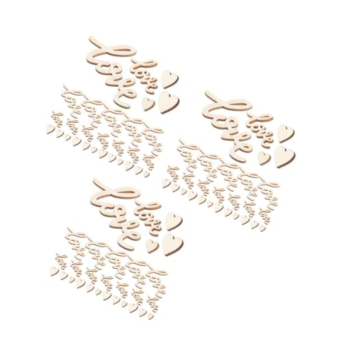 DOITOOL 3 Sätze Liebe Hackschnitzel Ästhetisch Ausgeschnitten Herzförmige Verzierung Rezeption Engagement Valentinstag Handwerk Hochzeitsfeierdekoration Diy - Holz Beige 100 Stück * 3 DOITOOL 3 Sätze Liebe Hackschnitzel Ästhetisch Ausgeschnitten Herzförmige Verzierung Rezeption Engagement Valentinstag Handwerk Hochzeitsfeierdekoration Diy - Holz Beige 100 Stück * 3 von DOITOOL