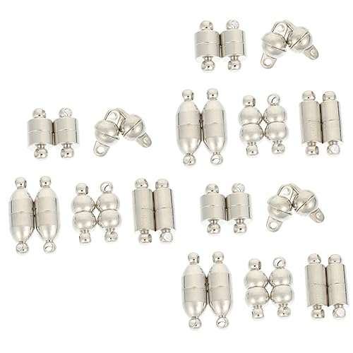 DOITOOL 3 Sätze Magnetische Verschlüsse Für Armbänder Und Langlebiger Legierung Für Diy Schmuckherstellung Und Reparatur Und Farbbeständig Einfache Handhabung Für Charmante 5 Paare * 3 von DOITOOL