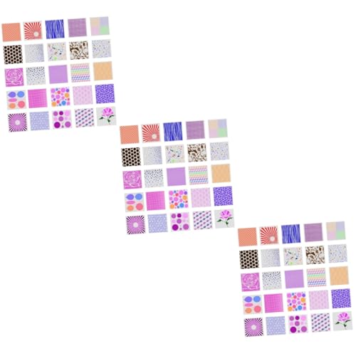 DOITOOL 3 Sätze Malvorlagen Schablonen Für Kreative Diy Projekte Verschiedene Muster Umweltfreundliches Material Für Scrapbooking Und Schulprojekte Zufälliger Stil 20 Stück * 3 von DOITOOL