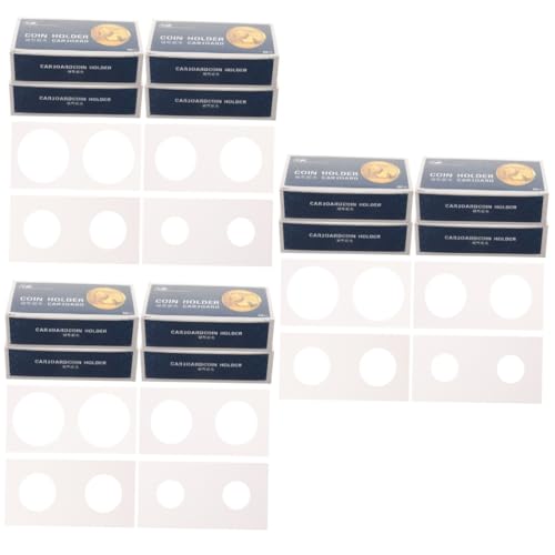 DOITOOL 3 Sätze Münz-büroklammer Inhaber Fall Für Sammler Beschützer Klein Münzhalter Sammlung Münzsammler Bedarf Münzschutz Halter Für Büroklammern Münzklammer Münzzubehör Papier 4boxen*3 von DOITOOL