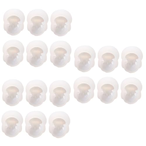 DOITOOL 3 Sätze Silikon Schädelformen Gießformen Für Diy Bastelprojekte Hochwertige Silikonformen Für Kreative Resin Gestaltung Und Einfache Anwendung 6 Stück * 3 von DOITOOL