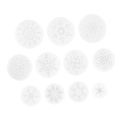 DOITOOL 3 Sätze Silikon Schneeflockenform Teiliges Diy Epoxidharz Schmuckform Dekorative Anhängerform Wiederverwendbar Und Einfach Zu Reinigen Für Kreative Bastelprojekte 11 Stücke * 3 DOITOOL 3 Sätze Silikon Schneeflockenform Teiliges Diy Epoxidharz Schmuckform Dekorative Anhängerform Wiederverwendbar Und Einfach Zu Reinigen Für Kreative Bastelprojekte 11 Stücke * 3 von DOITOOL