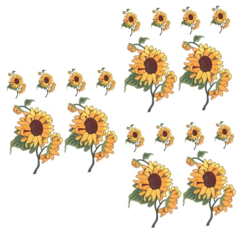 DOITOOL 3 Sätze Sonnenblumen Tuch Aufkleber Stickerei Bestickte Aufnäher Mit Sonnenblumen Blumenapplikationen Patches Nähen Süßer Fleck Patches Zum Aufnähen Vlies Gelb 6 Stück * 3 DOITOOL 3 Sätze Sonnenblumen Tuch Aufkleber Stickerei Bestickte Aufnäher Mit Sonnenblumen Blumenapplikationen Patches Nähen Süßer Fleck Patches Zum Aufnähen Vlies Gelb 6 Stück * 3 von DOITOOL