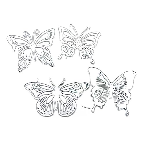 DOITOOL 3 Sätze Stanzformen für Schmetterlinge Teiliges Diy Papierkunst Modell für Scrapbooking Kartenherstellung und Kreative Bastelprojekte von DOITOOL