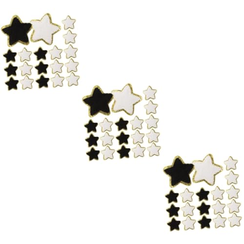 DOITOOL 3 Sätze Star Patches Zum Aufbügeln Diy Kleidung Patches Stern Applikationen Für Reparaturen Und Dekoration Für Bekleidung Und Handwerksprojekte 32 Stück * 3 DOITOOL 3 Sätze Star Patches Zum Aufbügeln Diy Kleidung Patches Stern Applikationen Für Reparaturen Und Dekoration Für Bekleidung Und Handwerksprojekte 32 Stück * 3 von DOITOOL