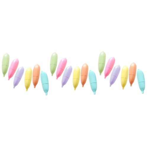 DOITOOL 3 Sätze Teiliges Bananen Förmige Hochlighter Für Studenten Fluoreszierende Marker Für Notizen Zeichnungen Und Journaling Für Schule Und Büro 6 Stücke * 3 DOITOOL 3 Sätze Teiliges Bananen Förmige Hochlighter Für Studenten Fluoreszierende Marker Für Notizen Zeichnungen Und Journaling Für Schule Und Büro 6 Stücke * 3 von DOITOOL
