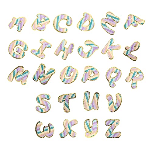 DOITOOL 3 Sätze Teiliges Buchstaben Patches Zum Aufbügeln Bunte Dekorative Aufnäher Für Kleidung Taschen Und Diy Projekte Zum Reparieren Und Gestalten Von Textilien 26 Stück * 3 DOITOOL 3 Sätze Teiliges Buchstaben Patches Zum Aufbügeln Bunte Dekorative Aufnäher Für Kleidung Taschen Und Diy Projekte Zum Reparieren Und Gestalten Von Textilien 26 Stück * 3 von DOITOOL