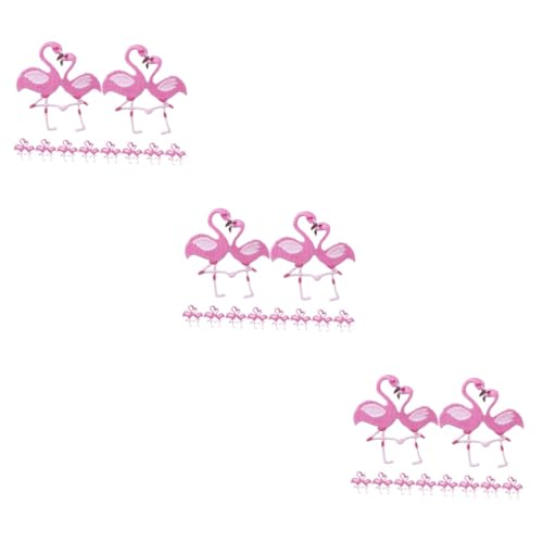 DOITOOL 3 Sätze Teiliges Cartoon Flamingo Stickereiapplikationen Zum Aufnähen Und Aufbügeln Für Kleidung Hüte Taschen Niedliche Flicken Für Diy Handarbeiten Und Reparaturen 10 Stück * 3 DOITOOL 3 Sätze Teiliges Cartoon Flamingo Stickereiapplikationen Zum Aufnähen Und Aufbügeln Für Kleidung Hüte Taschen Niedliche Flicken Für Diy Handarbeiten Und Reparaturen 10 Stück * 3 von DOITOOL