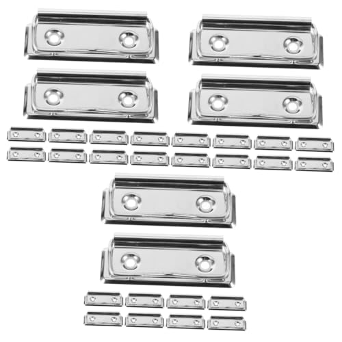 DOITOOL 3 Sätze Teiliges Metall Klemmbrett Clips Für Büro Und Schule Langlebige Dokumentenklammern Für Bastelprojekte Und Tägliche Verwendung Leicht Zu Transportieren 10 Stück * 3 von DOITOOL
