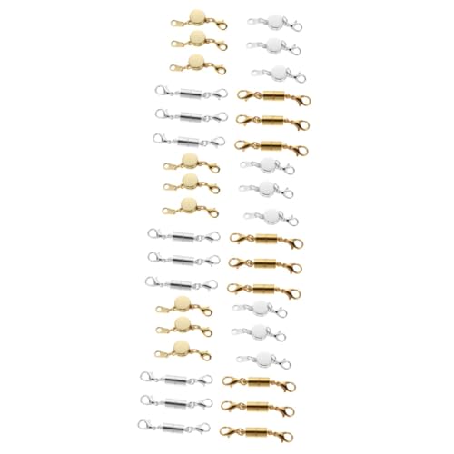 DOITOOL 3 Sätze Teiliges Schmuckverschluss Armbandverlängerungen Mit Starkem Magnetverschluss Einfache Installation Für Und Armbänder 12 Stück * 3 DOITOOL 3 Sätze Teiliges Schmuckverschluss Armbandverlängerungen Mit Starkem Magnetverschluss Einfache Installation Für Und Armbänder 12 Stück * 3 von DOITOOL