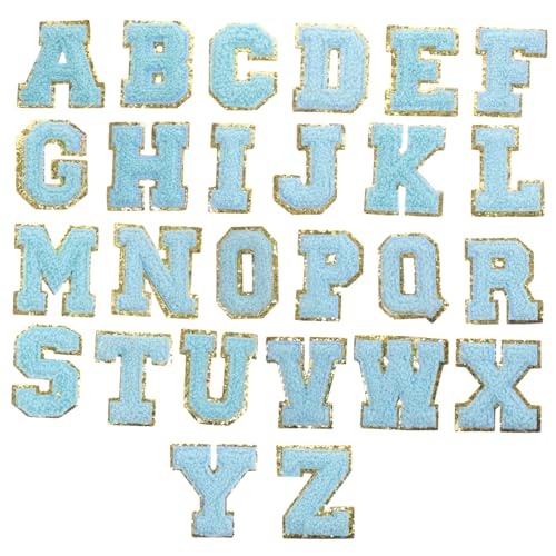 DOITOOL 3 Sätze Teiliges Set Dekorativen Gestickten Patches Mit Goldener Bordüre Zum Aufnähen Und Verzieren Von Kleidung Taschen Und Accessoires 26 Stücke * 3 von DOITOOL