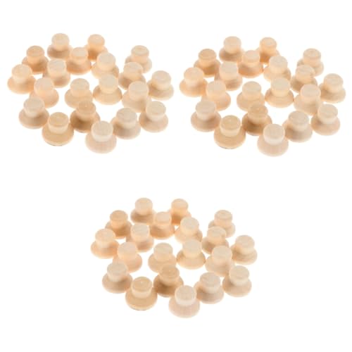 DOITOOL 3 Sätze Teiliges Unbemalter Holzpuppenhüte Für Diy Projekte Holzfiguren Hüte Für Bastelarbeiten Und Tischdekoration Und Bastelliebhaber 40 Stück * 3 DOITOOL 3 Sätze Teiliges Unbemalter Holzpuppenhüte Für Diy Projekte Holzfiguren Hüte Für Bastelarbeiten Und Tischdekoration Und Bastelliebhaber 40 Stück * 3 von DOITOOL