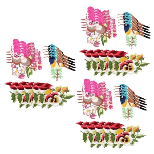 DOITOOL 3 Sätze Teiliges Vogelförmige Applikations Patches Für Kleidung Cartoon Flicken Zum Aufbügeln Zum Reparieren Und Dekorieren Von Bekleidung Und Accessoires 15 Stücke * 3 DOITOOL 3 Sätze Teiliges Vogelförmige Applikations Patches Für Kleidung Cartoon Flicken Zum Aufbügeln Zum Reparieren Und Dekorieren Von Bekleidung Und Accessoires 15 Stücke * 3 von DOITOOL