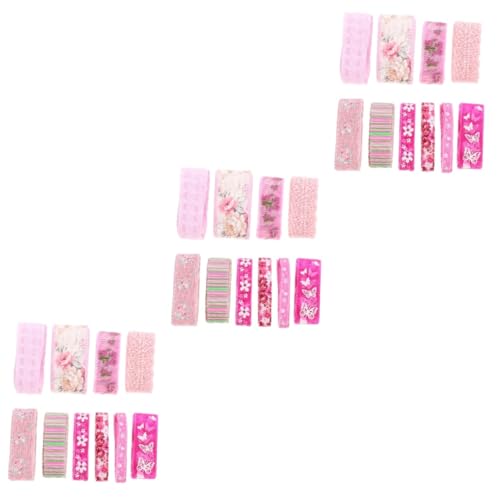DOITOOL 3 Sätze Teiliges Zuschneidbares Geschenkband Mit Blumenmuster Für Diy Dekoration Zum Verpacken Von Geschenken Für Partys Und Bastelprojekte 10 Stück * 3 DOITOOL 3 Sätze Teiliges Zuschneidbares Geschenkband Mit Blumenmuster Für Diy Dekoration Zum Verpacken Von Geschenken Für Partys Und Bastelprojekte 10 Stück * 3 von DOITOOL