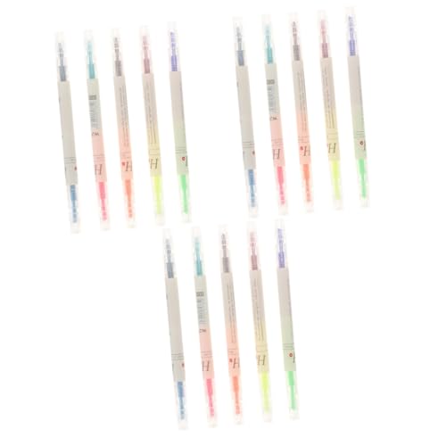 DOITOOL 3 Sätze Textmarker Marker Stift Fluoreszierend Farbige Markierung Stiftmarker Tragbarer Markierungsstift Plastik Bunt 5 Stücke * 3 DOITOOL 3 Sätze Textmarker Marker Stift Fluoreszierend Farbige Markierung Stiftmarker Tragbarer Markierungsstift Plastik Bunt 5 Stücke * 3 von DOITOOL