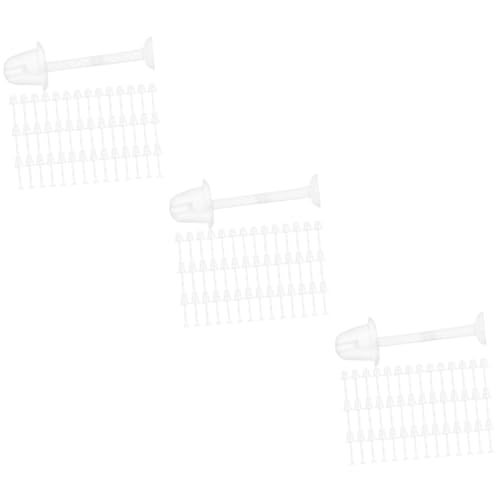 DOITOOL 3 Sätze Transparente Ohrstecker Verschlüsse Für Diy Ohrschmuck Flexible Ohrstopper Für Schule Und Leicht Und Praktisch Für Ohrringe 300 Stück * 3 von DOITOOL