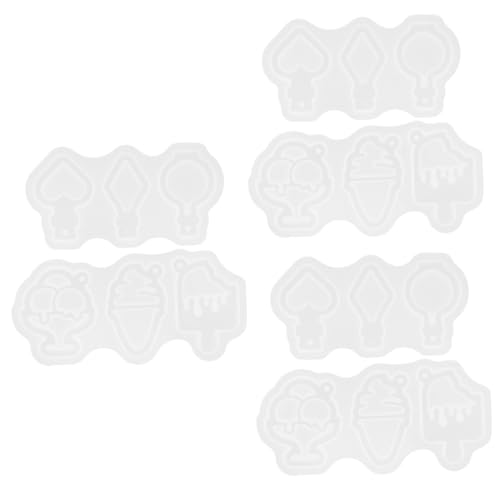 DOITOOL 3 Sätze Treibsand Schimmel Schlüssel Gießformen Aus Harz Formen Aus Epoxidharz Silikonformen Für Harz Schmuckformen Aus Harz Formen Für Epoxidharz Kieselgel 2 Stück * 3 von DOITOOL