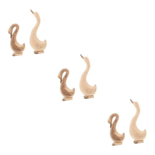 DOITOOL 3 Sätze Unvollendete Holz Gans Dekoration Diy Holzfigur Für Bastelprojekte Vielseitig Einsetzbar Jedem Für Erwachsene 2 Stück * 3 DOITOOL 3 Sätze Unvollendete Holz Gans Dekoration Diy Holzfigur Für Bastelprojekte Vielseitig Einsetzbar Jedem Für Erwachsene 2 Stück * 3 von DOITOOL