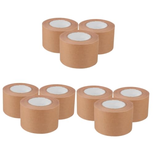 DOITOOL 3 Sätze Verstärkungsband Papier Klebeband Klebrig Ziehen Um Beschreibbares Band Packpapier Für Den Versand Verstärktes Packband Versandband, Robust Kraftpapier 3 Rollen * 3 DOITOOL 3 Sätze Verstärkungsband Papier Klebeband Klebrig Ziehen Um Beschreibbares Band Packpapier Für Den Versand Verstärktes Packband Versandband, Robust Kraftpapier 3 Rollen * 3 von DOITOOL
