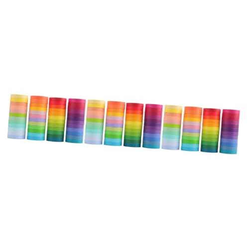 DOITOOL 3 Sätze Washi Klebeband Diy Papierbänder Für Scrapbooking Tagebuchgestaltung Und Bastelprojekte Einfach Abreißbar Ohne Rückstände Teilig 48 Rollen * 3 von DOITOOL